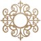 Ekena Millwork Dijon Wood Fretwork Pierced Ceiling Medallion, Red Oak, 30"OD x 9 3/4"ID x 1/4"T CMWP30X30X0250DIRO - alternate 1